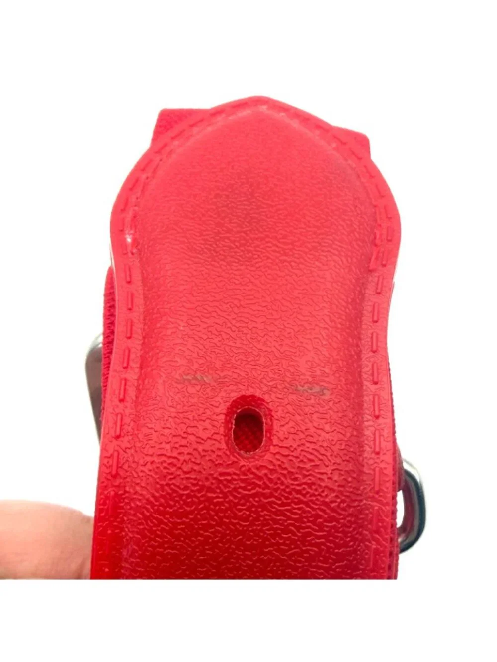 Adidas Red Elastic Baseball Softball Belt Adjustable Patented Sports Belt